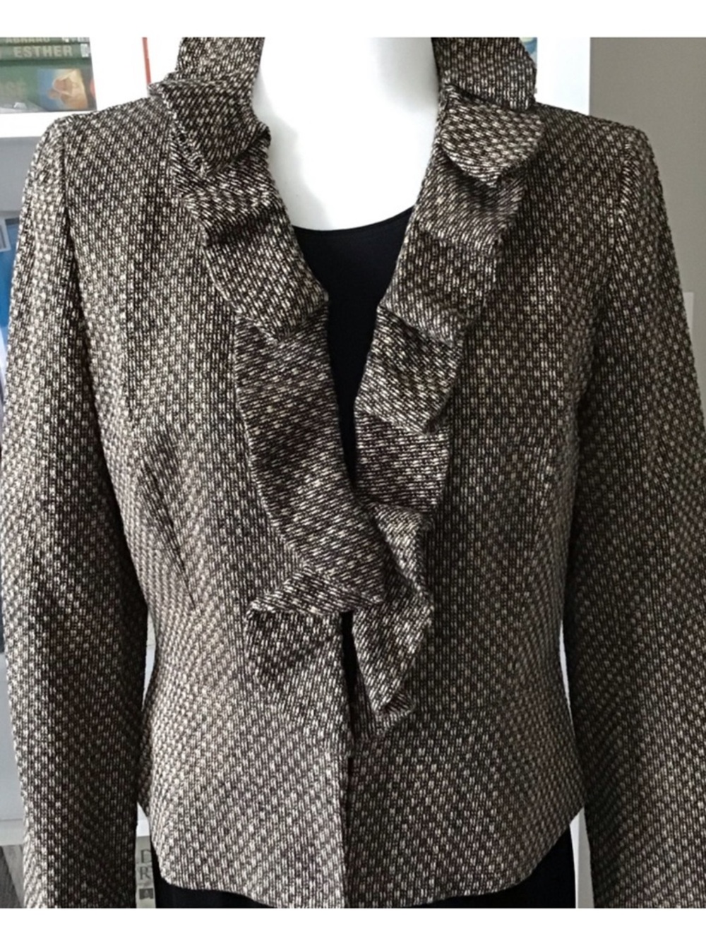 Jones New York  Ruffles Jacket